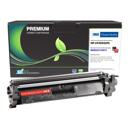 Mse MSE Remanufactured High Yield MICR Toner Cartridge for HP CF230X MSE022123017